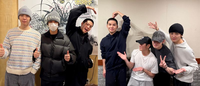 Doyoung dan Jungwoo NCT berangkat wamil.