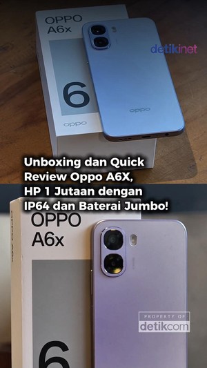 Video: Oppo A6X, HP 1 Jutaan dengan IP64 