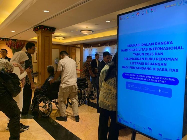 OJK Luncurkan Buku Pedoman Literasi Keuangan Penyandang Disabilitas