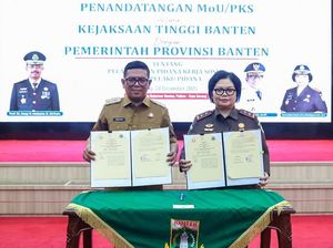 Pemprov dan Kejati Banten Teken MoU Pelaksanaan Pidana Kerja Sosial
