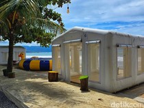 Video: WN Korea Pagari Pantai Citepus untuk Glamping