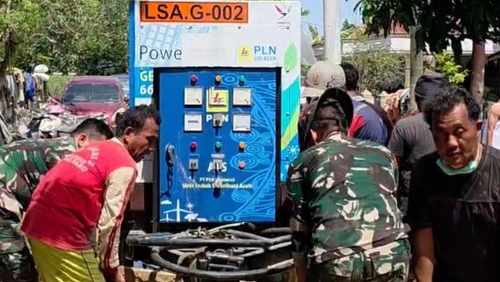 Genset PLN Dukung Layanan Perawatan Korban Bencana di RS Aceh Tamiang