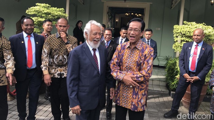 Momen Hangat Pertemuan Xanana Gusmao dengan Sultan HB X di Jogja