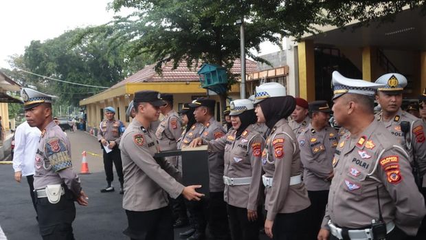 Polresta Bogor Kota Galang Donasi