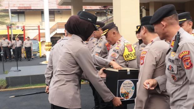 Polresta Bogor Kota Galang Donasi