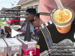 Salut! Bocah 11 Tahun Jual Minuman Demi Kumpulkan Uang untuk Umrah