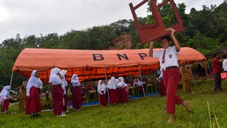 JPPI Usul Pemerintah Susun Kurikulum Darurat Bencana