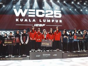 Hasil IESF Mobile Legends 2025: Timnas Putri Indonesia Juara