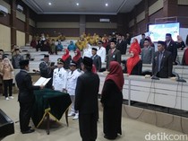 Walkot Parepare Lantik 54 Pejabat Eselon III-IV Hasil Mutasi, Ini Daftarnya