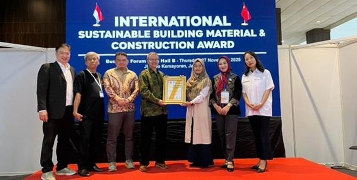 Adiprana Sentosa Indovesco Raih Penghargaan Konstruksi Berkelanjutan 2025