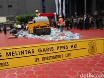 Tumpas Barang Palsu! Kemenkum Musnahkan Ribuan Produk Senilai Rp 3 Miliar
