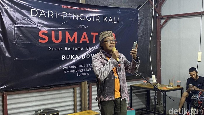 Jurnalis di Surabaya Galang Dana untuk Korban Bencana Aceh dan Sumatera