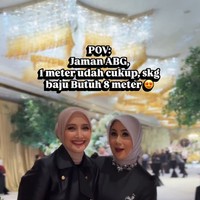 Gaya Ineke & Marini Zumarnis Curi Atensi, Dulu Baju Semeter Sekarang 8 Meter