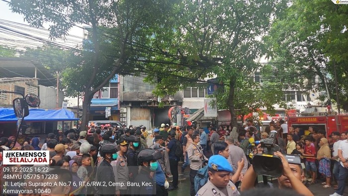 Kemensos Lakukan Asesmen Korban Kebakaran Gedung Terra Drone