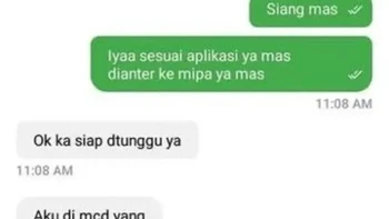 Saya juga mau Bang, ayam. Belom makan siang kebetulan. Foto: Instagram/satpam.ojol