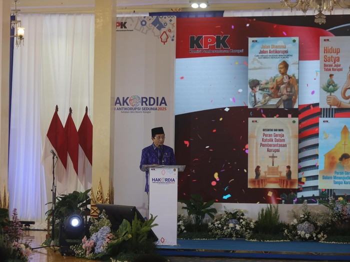 Menag di Hakordia 2025: Semua Agama Sepakat Korupsi Musuh Kemanusiaan