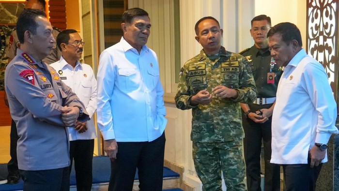 Menko Polkam Rakor Bareng Panglima TNI-Kapolri-BIN soal Penanganan Bencana Sumatera