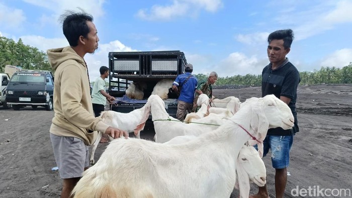 Momen TNI bantu warga melintasi banjir
