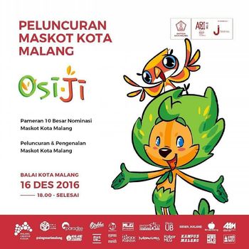 Osiji, maskot Kota Malang Osiji, maskot Kota Malang