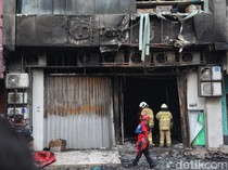 Potret Pintu Gedung Terra Drone yang Disorot Pramono gegara Hambat Evakuasi