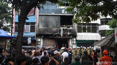 Potret Terkini Pascakebakaran di Cempaka Putih, 22 Orang Tewas