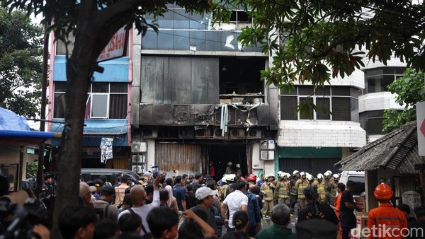 Potret Terkini Pascakebakaran di Cempaka Putih, 22 Orang Tewas