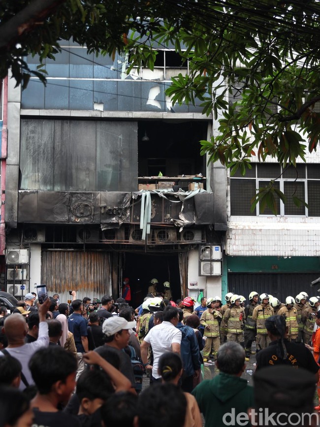 Potret Terkini Pascakebakaran di Cempaka Putih, 22 Orang Tewas