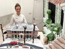 Sayang! Kue Bentuk Rumah Home Alone Ini Bakal Berakhir di Tempat Sampah