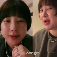 Personel girl group Jewelry, Seo In Young mengaku lebih bahagia setelah berat badannya naik saat siaran langsung. Ia kini bebas menikmati makanan tanpa pantangan, setelah sempat diet ketat saat aktif sebagai idol. Foto: Instagram