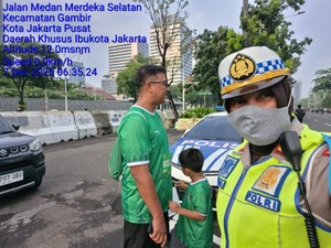 Bocah Hilang Saat Event Maraton di Gambir, Polisi Bantu Cari Ortunya