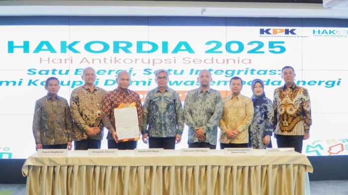 Manajemen SKK Migas Teken Deklarasi Komitmen Integritas Pencegahan Korupsi