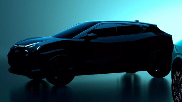 Teaser gambar Nissan Juke listrik Teaser gambar Nissan Juke listrik