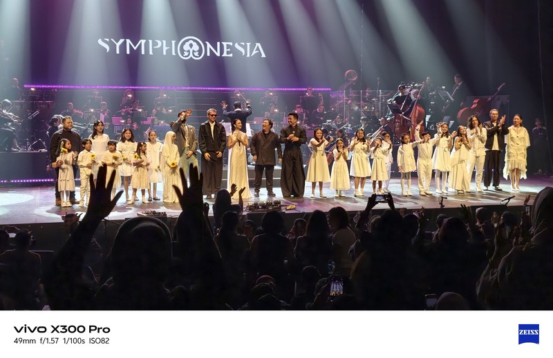Vivo X300 Pro di konser Symphonesia