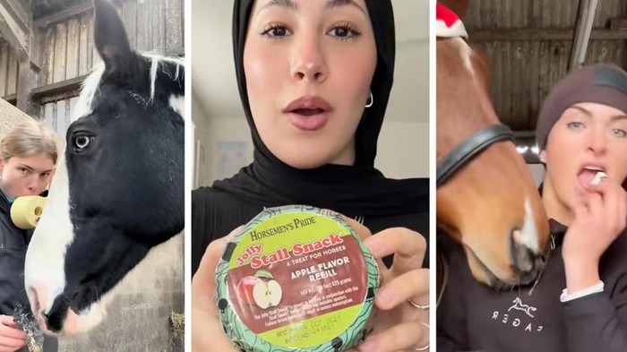 Waduh! Kini Muncul Tren Nyeleneh Cicip Makanan Kuda di TikTok