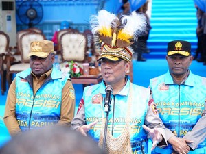 Wakapolri Pastikan Stok Beras di Papua Aman Jelang Natal dan Tahun Baru