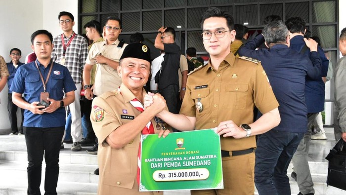 Pemkab Sumedang Kirim Bantuan untuk Korban Bencana di Sumatera