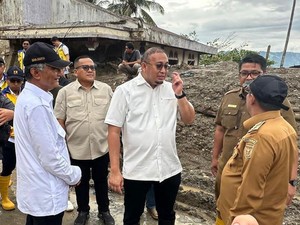 Andre Rosiade-Menteri PU Percepat Rekonstruksi Malalo-Sumpur Pascabencana