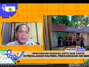Asa Aiptu Nur Cahyo untuk Desa Binaannya di Pedalaman Kalteng