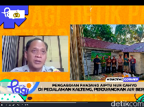 Asa Aiptu Nur Cahyo untuk Desa Binaannya di Pedalaman Kalteng