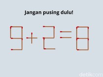 Teka-teki Korek Api Penangkal Stres, Cuma Genius yang Bisa Pecahkan Jawabannya