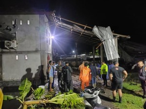 Puting Beliung Terjang Jembrana, Warga Terdampak Butuh Terpal dan Sembako