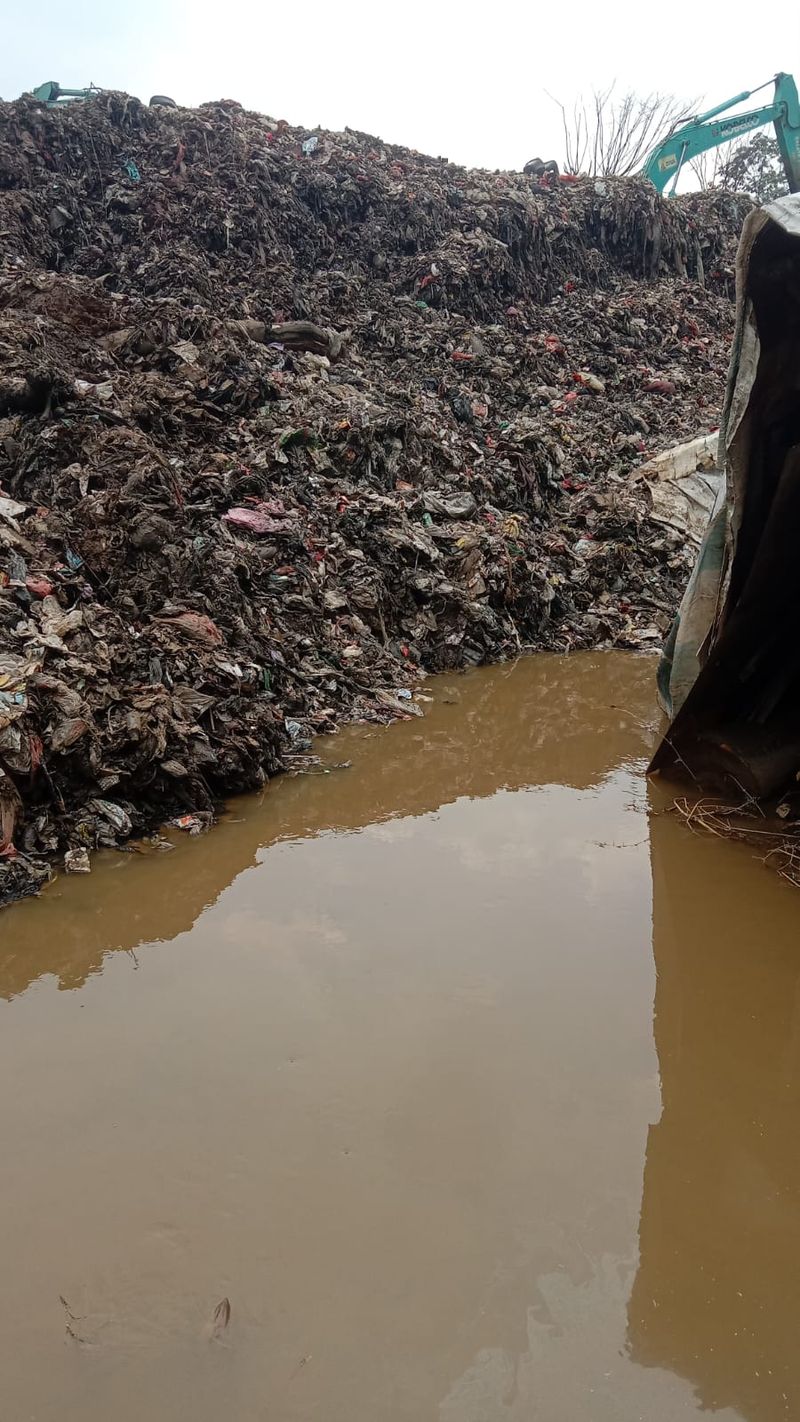 Banjir di TPA Cipeucang Banjir di TPA Cipeucang