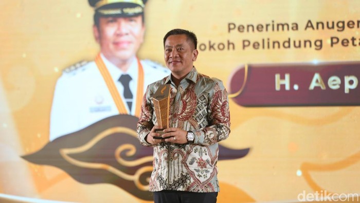 Kebijakan Pro-Petani Antar Aep Syaepuloh Sabet detikJabar Awards 2025