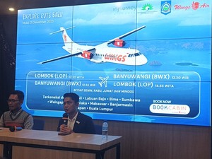 Susul Rute Malang-Lombok, Lion Group Buka Penerbangan Lombok-Banyuwangi