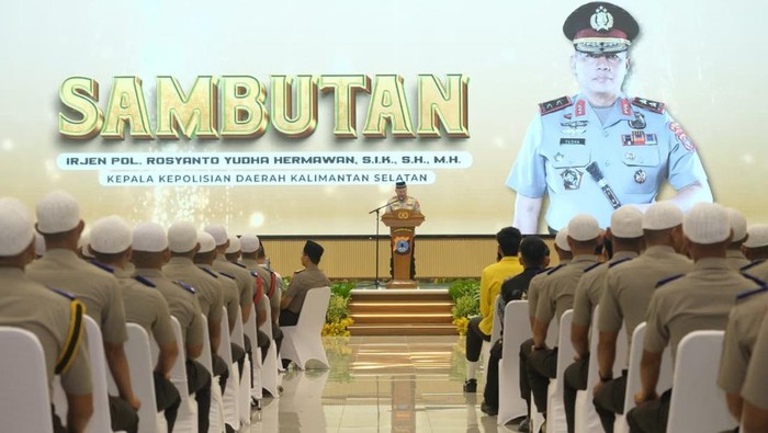 Doa Bersama di Polda Kalsel