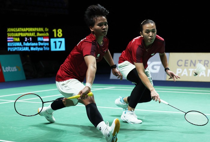SEA Games 2025: Febriana/Meilysa Gagal Dapat Medali Emas