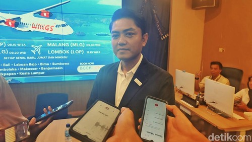 GM Bandara Internasional Lombok Aidhil Philip Julian ditemui di Mataram, Rabu (10/12/2025).