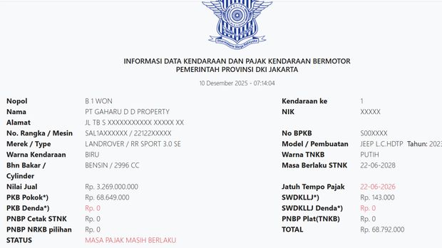 Identitas Range Rover B 1 WON Identitas Range Rover B 1 WON