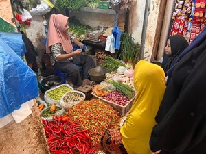 Harga Cabai di Lubuklinggau Masih Tinggi Usai Nataru, Pemicunya Cuaca Buruk