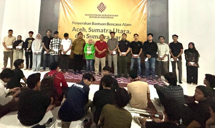 Kemenbud Beri Bantuan dan Gelar Aksi Solidaritas Kebudayaan untuk Aceh